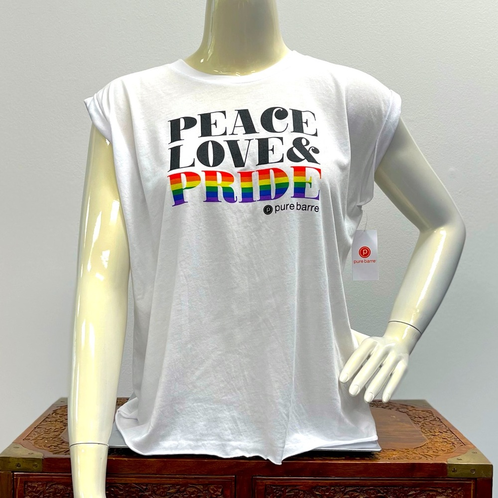 PB - Peace, Love, & Pride High/Low Hem Tee